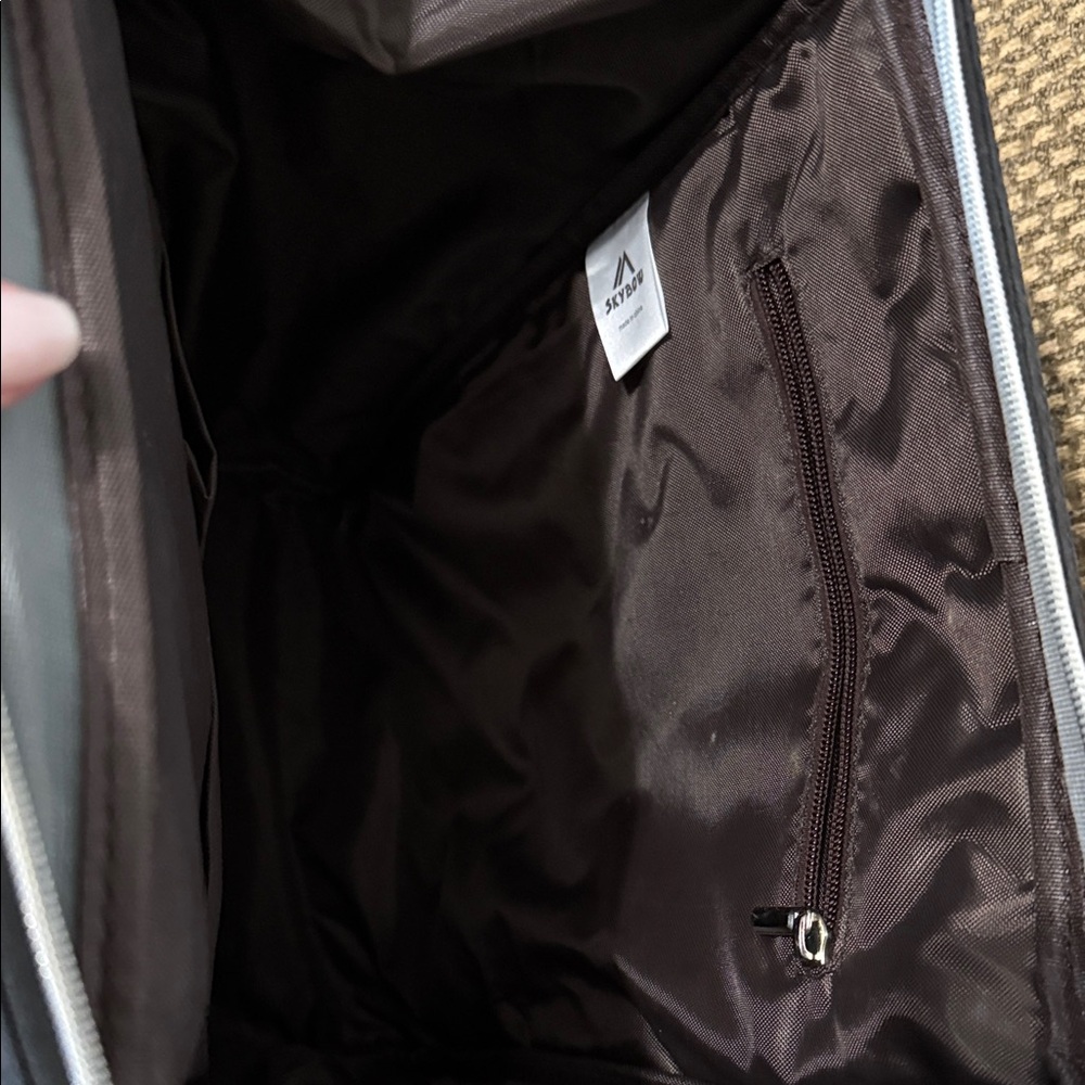 Black Convertible Canvas Rucksack/Backpack - Picture 3 of 9